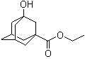 3-羟基金刚烷-1-羧酸乙酯分子结构 (CAS 122661-59-0)