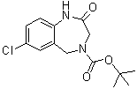 7-氯-2-氧代-1,2,3,5-四氢苯并[1,4]二氮杂卓-4-羧酸叔丁酯分子结构 (CAS 1226808-00-9)