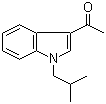 1-[1-(2-甲基丙基)-1H-吲哚-3-基]乙酮分子结构 (CAS 1226853-99-1)