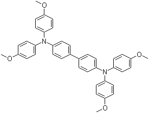 structure of CAS# 122738-21-0, N4,N4,N4',N4'-Tetrakis(4-methoxyphenyl)-[1,1'-biphenyl]-4,4'-diamine