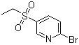 2-溴-5-(乙基磺酰基)吡啶分子结构 (CAS 1227384-81-7)
