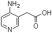 4-氨基-3-吡啶乙酸分子结构 (CAS 1227570-90-2)