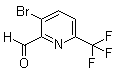 CAS # 1227573-28-5, 3-Bromo-6-(trifluoromethyl)-2-pyridinecarboxaldehyde