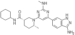 GSK 2334470分子结构 (CAS 1227911-45-6)
