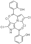 (±)-Marinopyrrole A分子结构 (CAS 1227962-62-0)