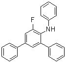 5'-氟-N-苯基-[1,1':3',1''-三联苯]-4'-胺分子结构 (CAS 1228153-91-0)