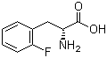 structure of CAS# 122839-51-4, 2-氟-D-苯丙氨酸