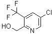5-氯-3-(三氟甲基)-2-吡啶甲醇分子结构 (CAS 1228897-82-2)