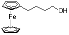 4-二茂铁丁醇分子结构 (CAS 12289-45-1)