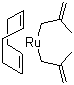 双(2-甲基烯丙基)(1,5-环辛二烯)钌分子结构 (CAS 12289-94-0)