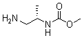N-[(1S)-2-氨基-1-甲基乙基]-氨基甲酸甲酯分子结构 (CAS 1229025-89-1)