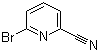 2-溴-6-氰基吡啶分子结构 (CAS 122918-25-6)