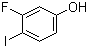 3-氟-4-碘苯酚分子结构 (CAS 122927-84-8)