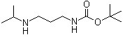 1-(叔丁氧羰基氨基)-3-(异丙氨基)丙烷分子结构 (CAS 1229627-05-7)