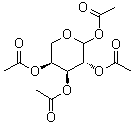 L-Arabinopyranose tetraacetate molecular structure (CAS 123163-97-3)