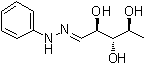 5-脱氧-L-核糖苯基腙分子结构 (CAS 123168-30-9)