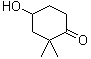4-羟基-2,2-二甲基环己酮分子结构 (CAS 123214-39-1)