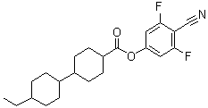 CAS # 1233024-97-9, 4-Cyano-3,5-difluorophenyl 4'-ethyl-[1,1'-bi(cyclohexane)]-4-carboxylate