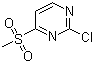 2-氯-4-(甲基磺酰基)嘧啶分子结构 (CAS 1233026-31-7)