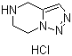 4,5,6,7-四氢-[1,2,3]三唑并[1,5-a]吡嗪盐酸盐分子结构 (CAS 123308-28-1)