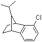 5-氯-1,2,3,4-四氢-9-(1-甲基乙基)-1,4-甲桥萘分子结构 (CAS 1233219-30-1)