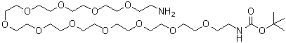 CAS # 1233234-77-9, 37-Amino-5,8,11,14,17,20,23,26,29,32,35-undecaoxa-2-azaheptatriacontanoic acid 1,1-dimethylethyl ester