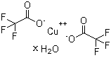 structure of CAS# 123333-88-0, Copper(II) trifluoroacetate hydrate