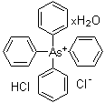 四苯基氯化砷盐酸盐水合物分子结构 (CAS 123334-18-9)