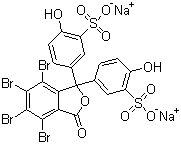 磺溴酞钠分子结构 (CAS 123359-42-2)