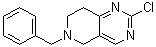 2-氯-5,6,7,8-四氢-6-(苯基甲基)吡啶并[4,3-d]嘧啶分子结构 (CAS 1233932-38-1)