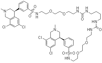 Tenapanor分子结构 (CAS 1234423-95-0)