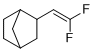 2-(2,2-二氟乙烯基)双环[2.2.1]庚烷分子结构 (CAS 123455-94-7)