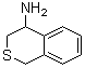 3,4-二氢-1H-2-苯并噻喃-4-胺分子结构 (CAS 123470-16-6)