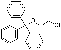 CAS 登录号：1235-23-0, 2-氯乙基三苯基甲基醚