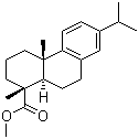 脱氢枞酸甲酯分子结构 (CAS 1235-74-1)