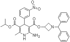 阿折地平分子结构 (CAS 123524-52-7)