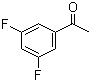 3',5'-二氟苯乙酮分子结构 (CAS 123577-99-1)