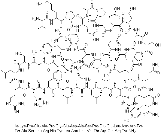 CAS # 123583-37-9, Peptide YY (3-36) (human), Human peptide YY (3-36), 3-36-Human peptide YY