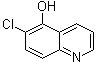 6-氯-5-喹啉醇分子结构 (CAS 1236162-17-6)