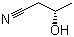 structure of CAS# 123689-95-2, (S)-3-Hydroxybutanenitrile