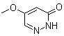 structure of CAS# 123696-01-5, 5-Methoxy-3(2H)-pyridazinone