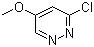 3-氯-5-甲氧基哒嗪分子结构 (CAS 123696-02-6)