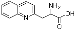 structure of CAS# 123761-12-6, 3-(2-Quinolyl)-DL-alanine