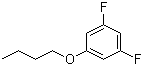 1-丁氧基-3,5-二氟苯分子结构 (CAS 123843-64-1)