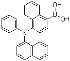 CAS 登录号：1238872-57-5, B-[4-(1-萘基苯基氨基)-1-萘基]硼酸