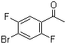4'-溴-2',5'-二氟苯乙酮分子结构 (CAS 123942-11-0)
