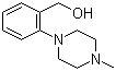 structure of CAS# 123987-12-2, [2-(4-Methylpiperazin-1-yl)phenyl]methanol