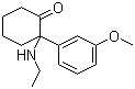 CAS 登录号：1239943-76-0, 2-(乙氨基)-2-(3-甲氧基苯基)环己酮