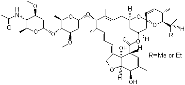 structure of CAS# 123997-26-2, 依普菌素