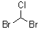 structure of CAS# 124-48-1, 一氯二溴甲烷